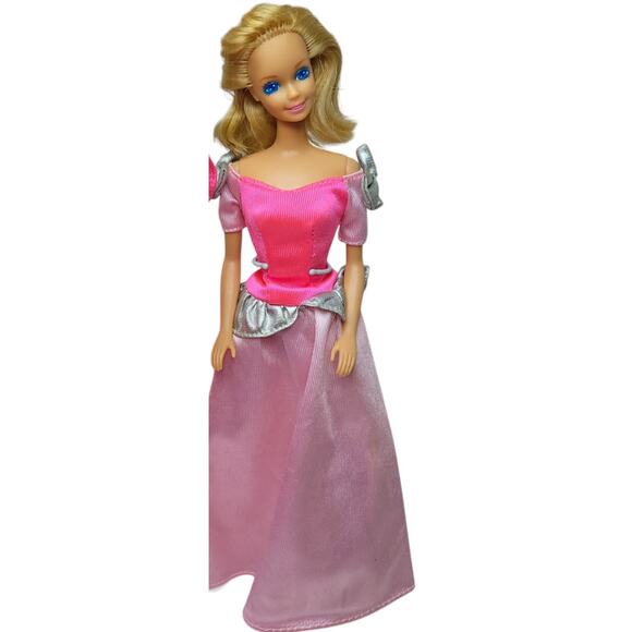 A Duo of '90s Vintage My 1st Barbie  "Prettiest Princess Ever" Redressed Set - Picture 3 of 8